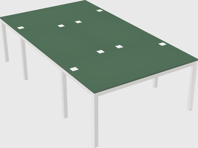 Shared office desks