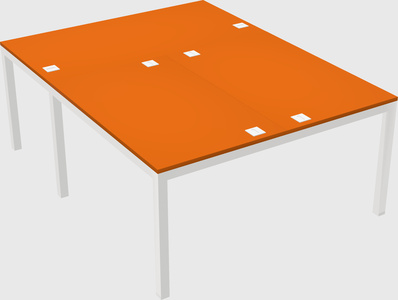 Shared office desks