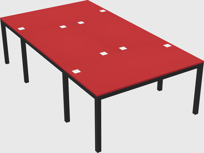 Shared office desks