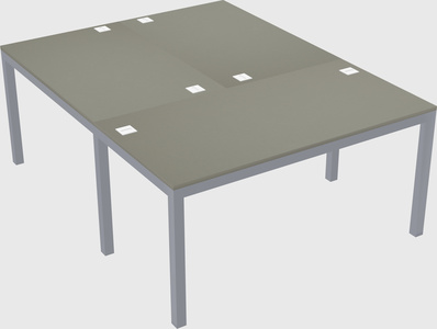 Shared office desks