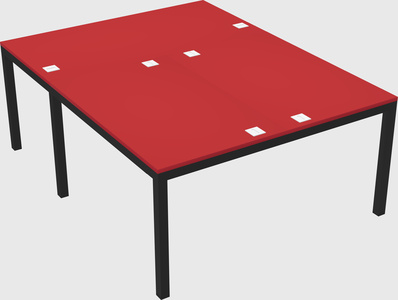 Shared office desks
