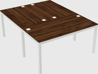 Shared office desks