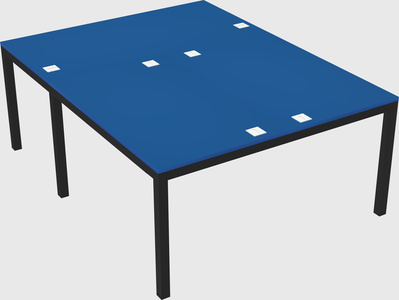 Shared office desks