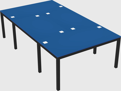 Shared office desks