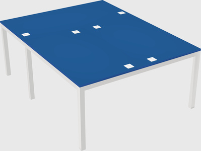 Shared office desks
