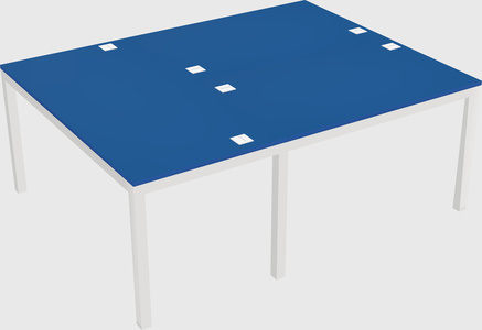 Shared office desks