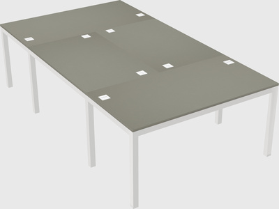 Shared office desks