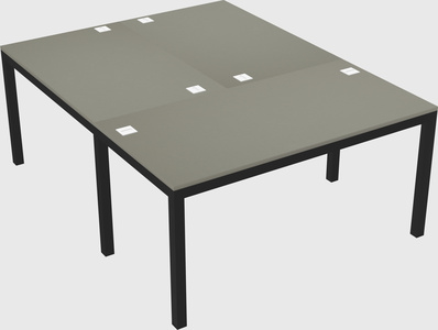 Shared office desks