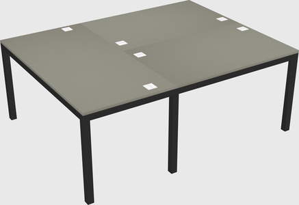 Shared office desks