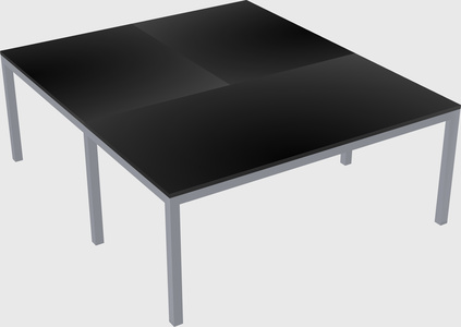 Shared office desks