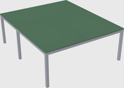 Shared office desks