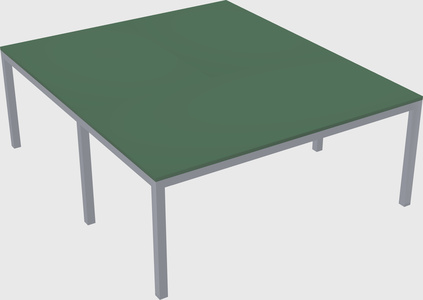 Shared office desks
