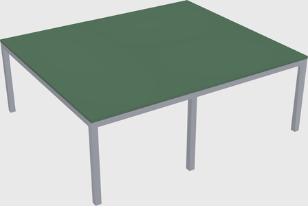 Shared office desks