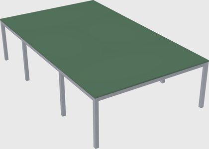 Shared office desks