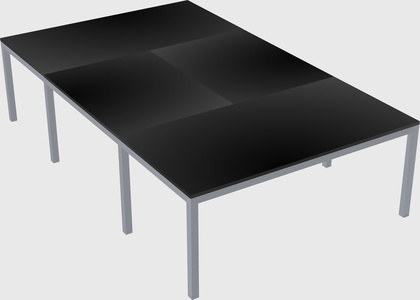 Shared office desks