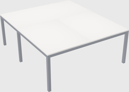 Shared office desks
