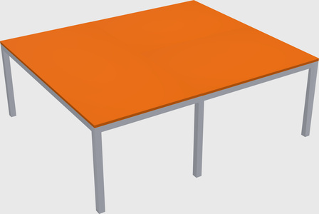 Shared office desks