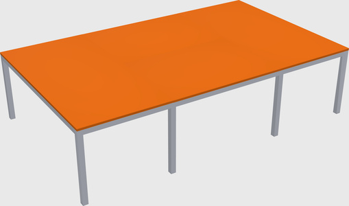 Shared office desks