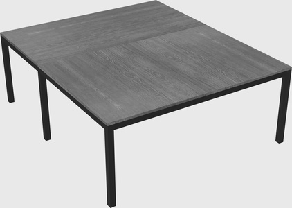 Shared office desks