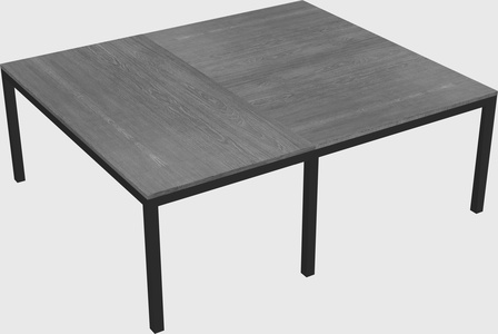 Shared office desks