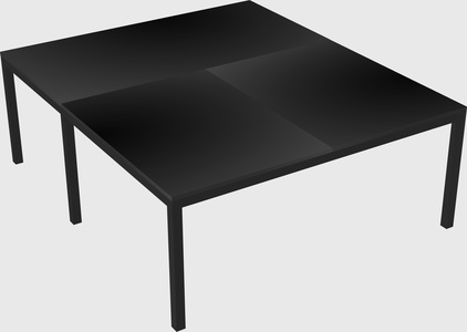 Shared office desks