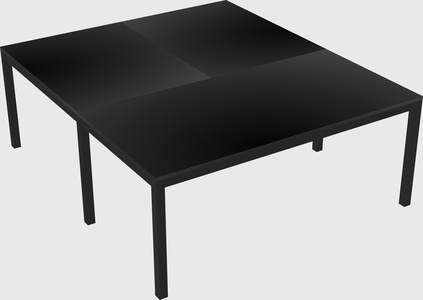 Shared office desks
