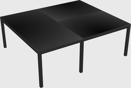 Shared office desks