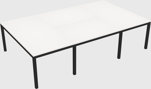 Shared office desks