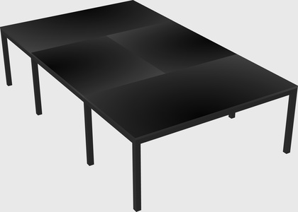 Shared office desks
