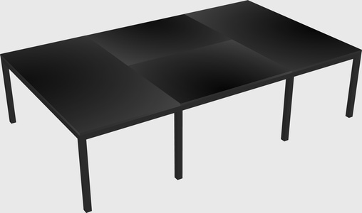 Shared office desks