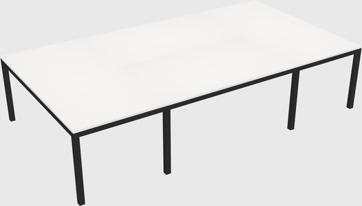 Shared office desks