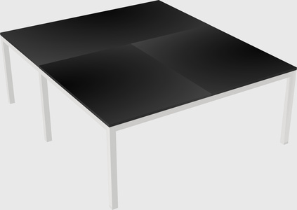 Shared office desks