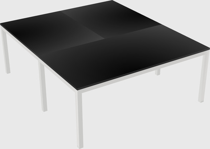 Shared office desks