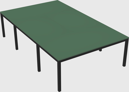 Shared office desks