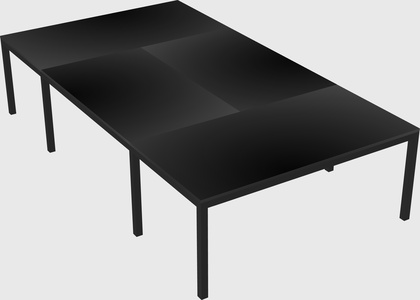 Shared office desks