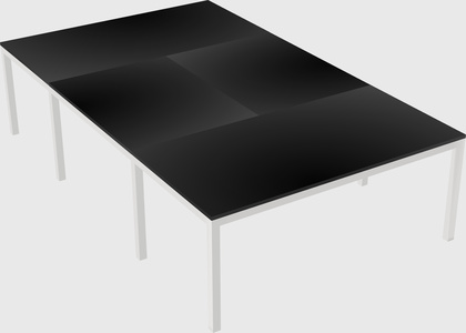 Shared office desks