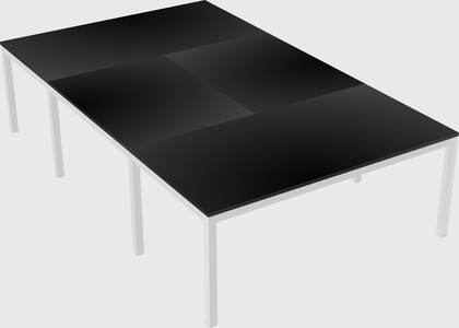 Shared office desks