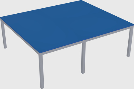 Shared office desks