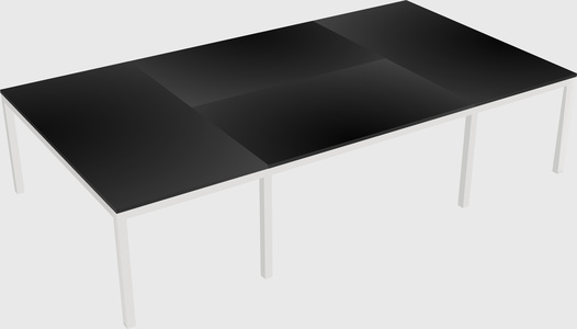 Shared office desks