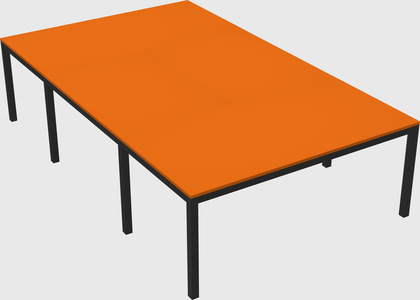 Shared office desks