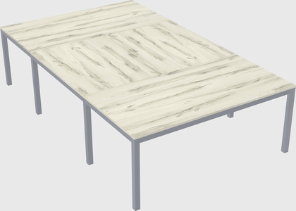 Shared office desks