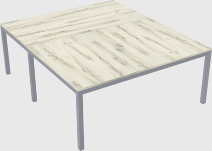 Shared office desks