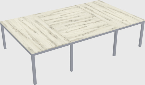 Shared office desks