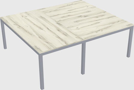 Shared office desks
