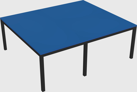 Shared office desks
