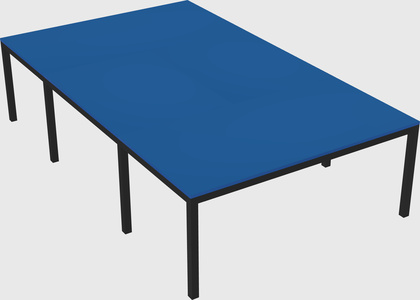 Shared office desks