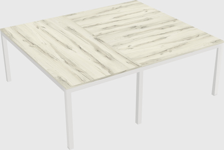 Shared office desks