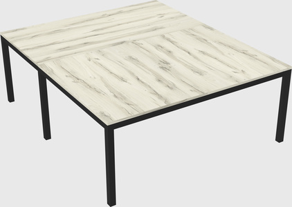 Shared office desks
