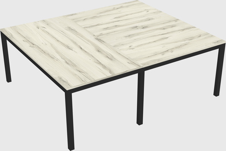 Shared office desks