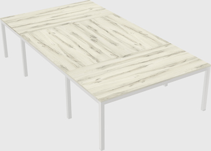 Shared office desks